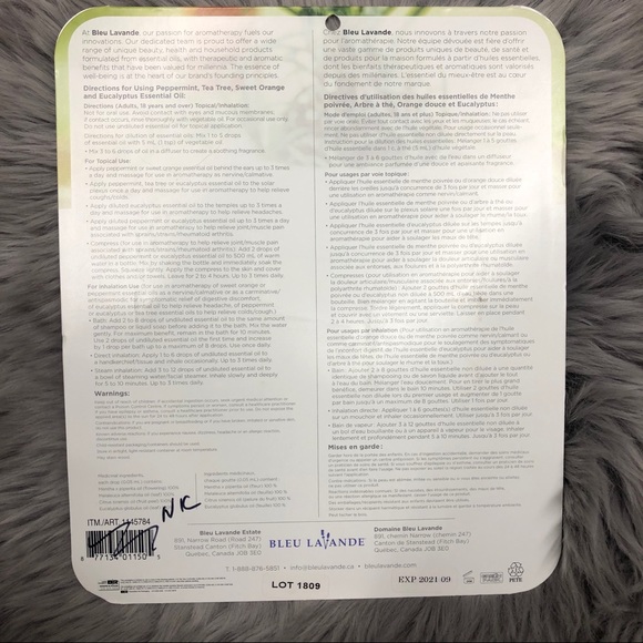 Bleu Lavande Essential Oil Collection (PM677) - Picture 3 of 3